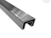 Top Rail - EH Square - 5.8m Lengths - Satin Stainless Steel